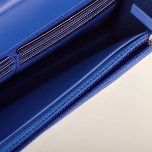 Elegant Blue Women's Wallet